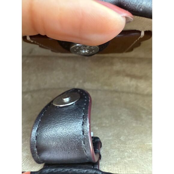 COACH CO662 Mini Ergo Bag Crossbody BLACK Coachtopia Leather - Picture 6 of 9